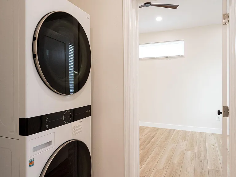 private in unit laundry