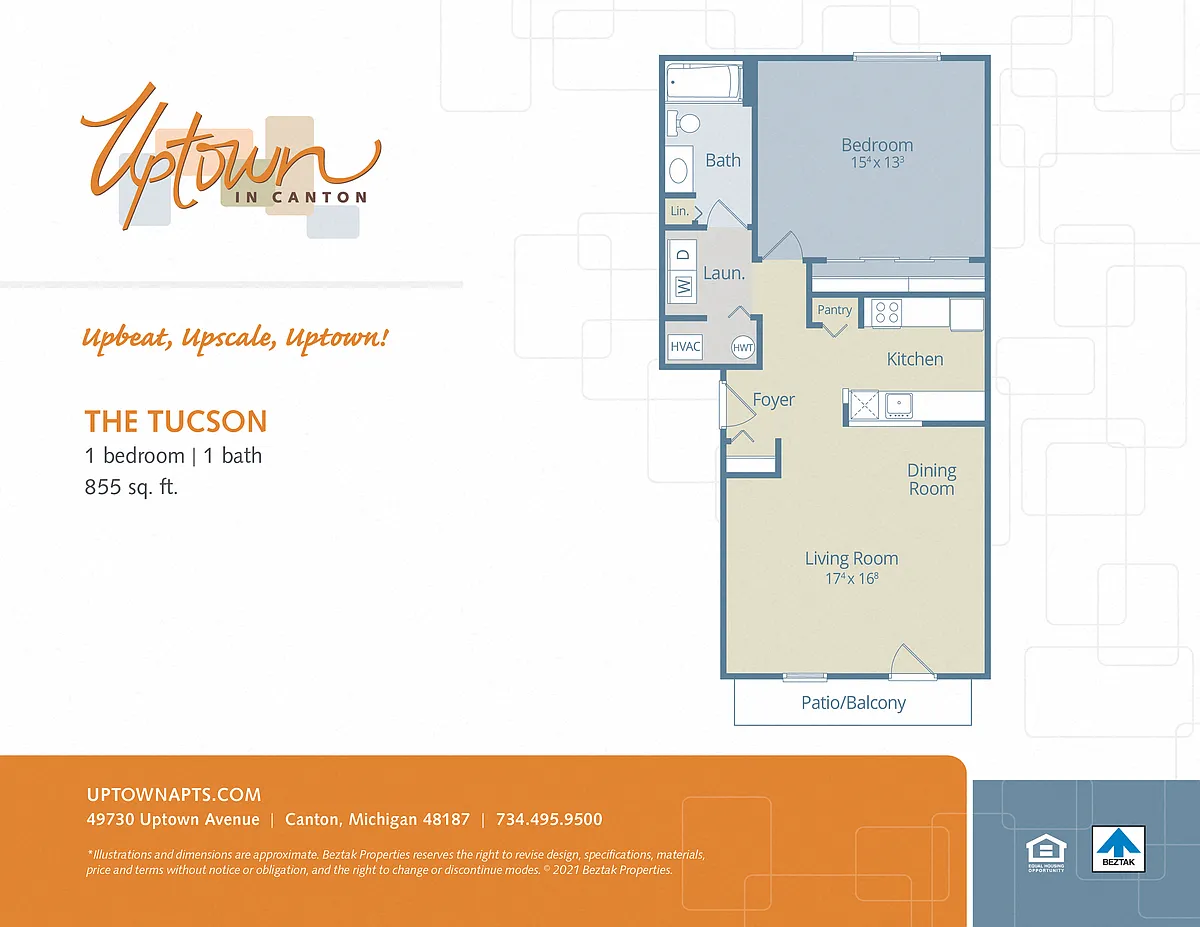 Floor plan The Tucson