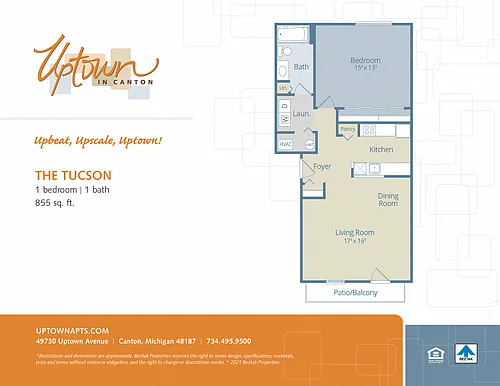 Floor plan The Tucson