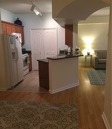 kitchen from front door
