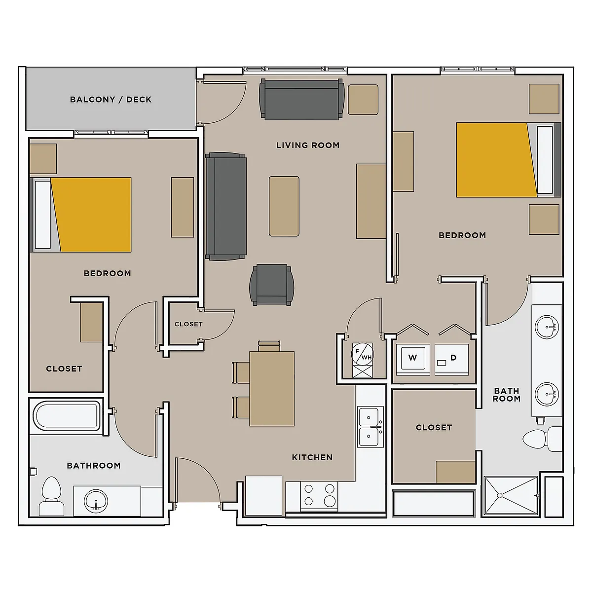 Floor plan B2