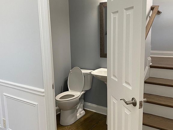 Half bath off living room