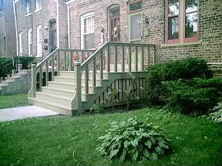 Restored porch