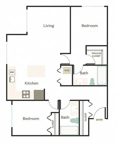 Floor plan 2X2 - F4