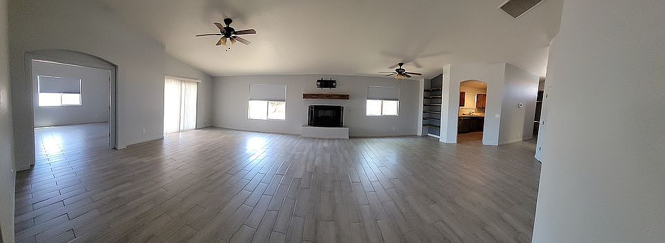 Living room and Dining room