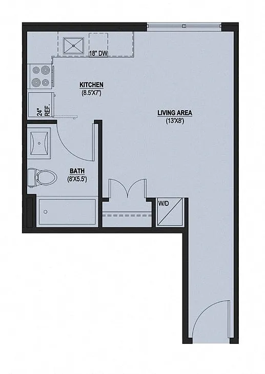 Floor plan The Square