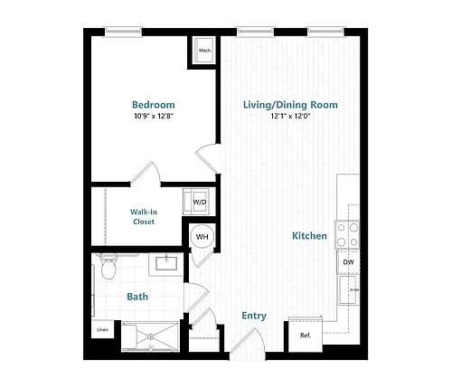 Floor plan A1 2A