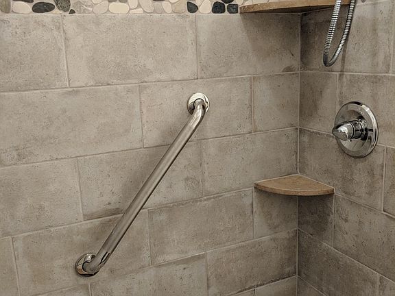 Over sized shower