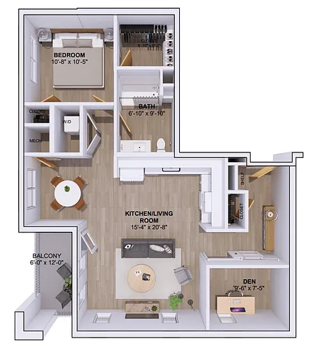 Floor plan 5A-1M