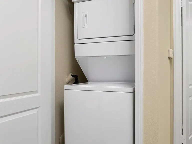 In-unit washer and dryer