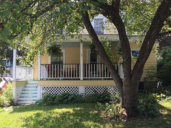 Back Porch and Crabapple Tree