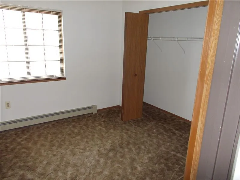large rooms/closets