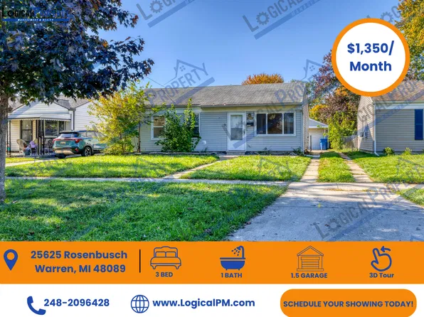 25625 Rosenbusch Blvd, Warren, MI 48089