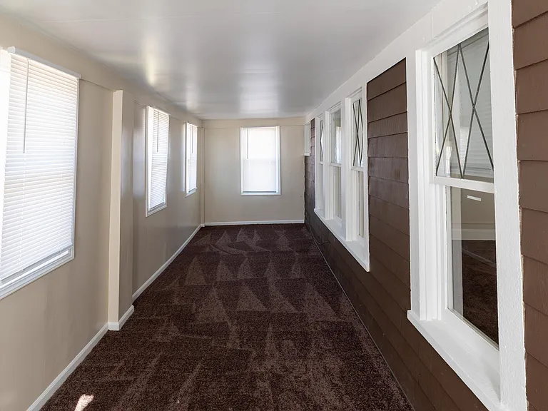 Enclosed porch
