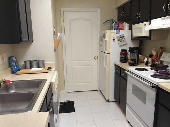 Tiled kitchen