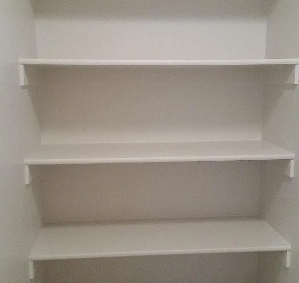 laundry shelves