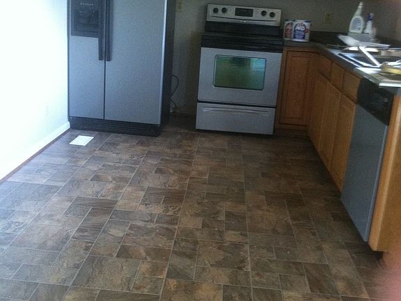 New flooring kitchen 