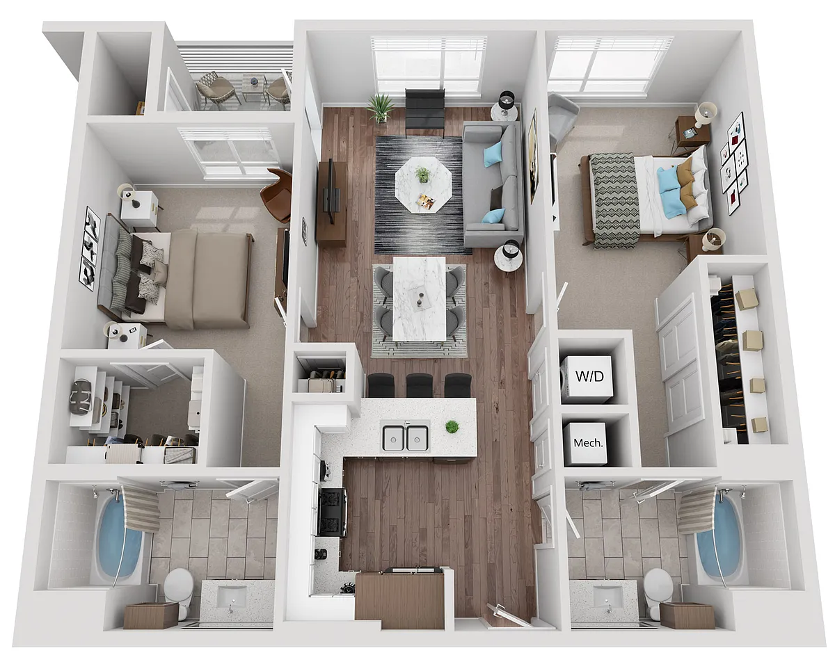 Floor plan B03