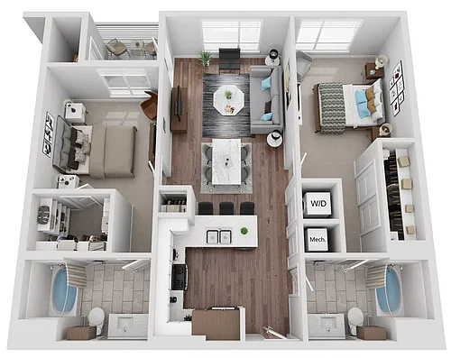 Floor plan B03