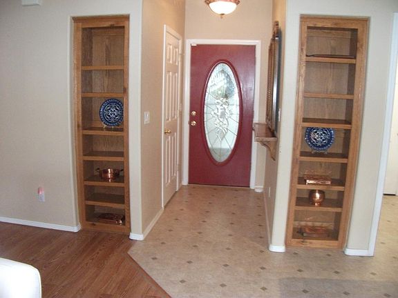 Front door 2 Built-in Bookcases