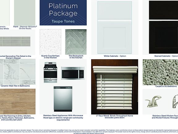 Platinum Package - Taupe Tones