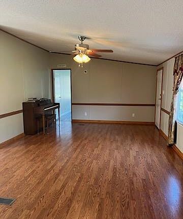 One of two large living rooms