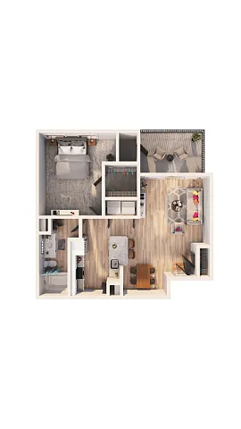 Floor plan A1B