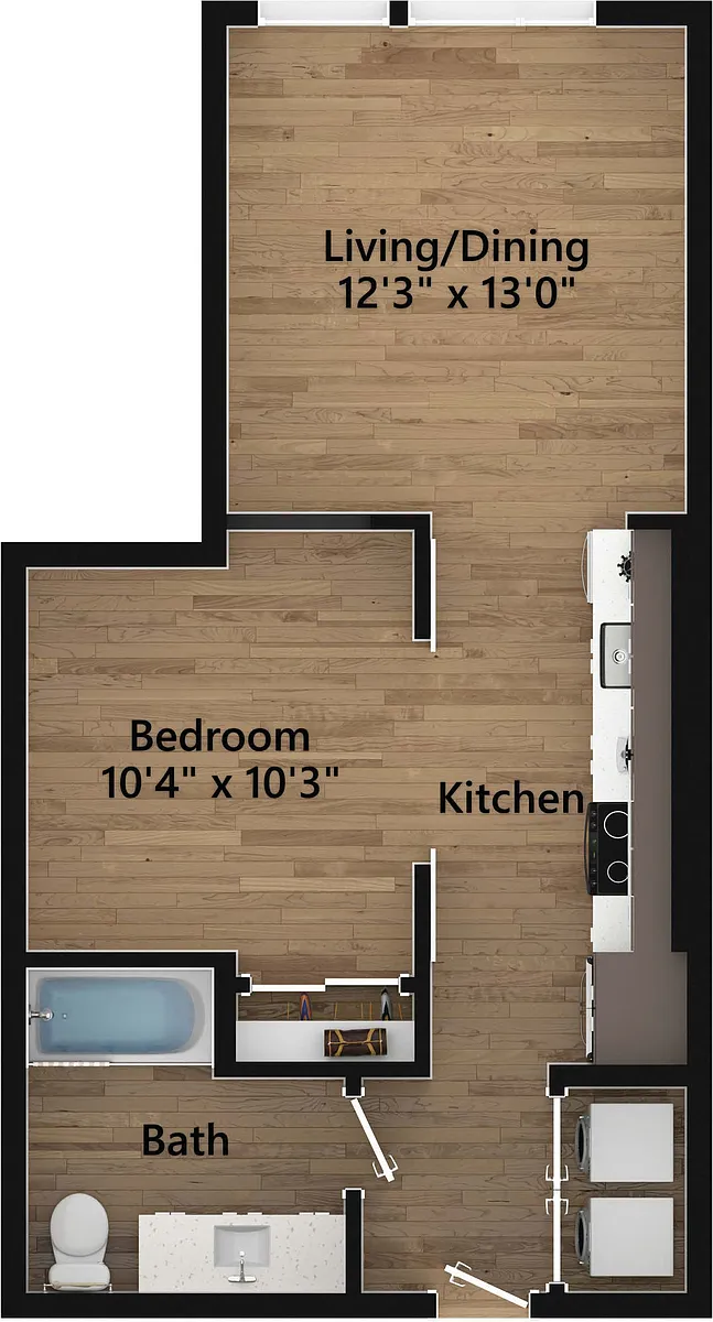 Floor plan O.01.1 - TYPE A