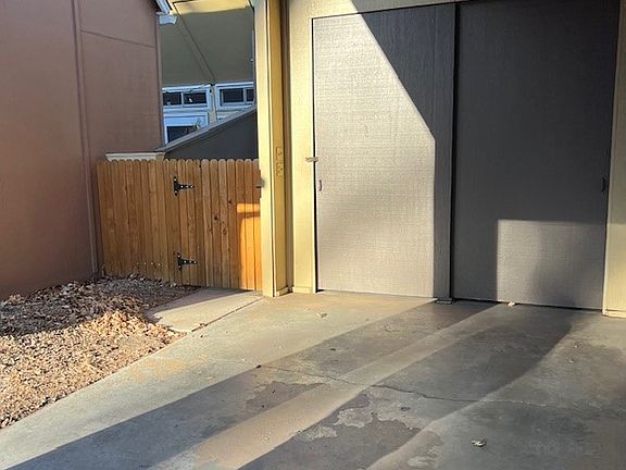 Gate to front door from carport