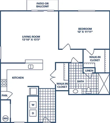 1 Bedroom | 1 Bath | 780 SF 1 Bedroom | 1 Bath | 780 SF