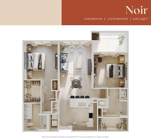 Floor plan Noir