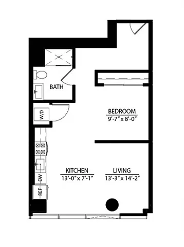 Floor plan Convertible Deluxe QB