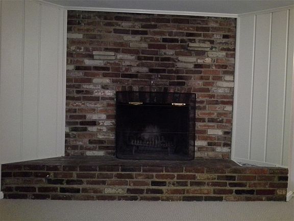 Working fireplace
