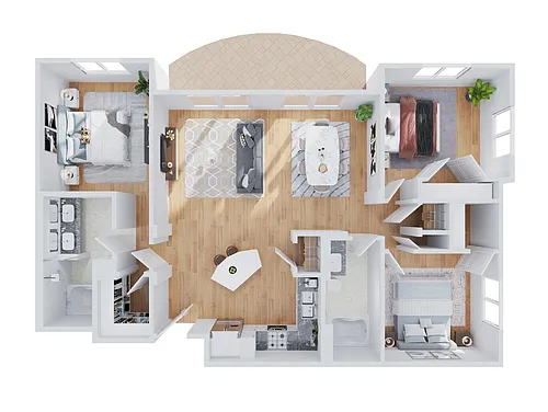 Floor plan D400