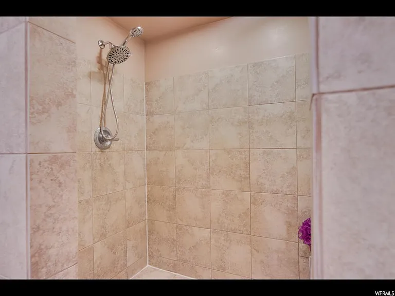 Walk in shower room