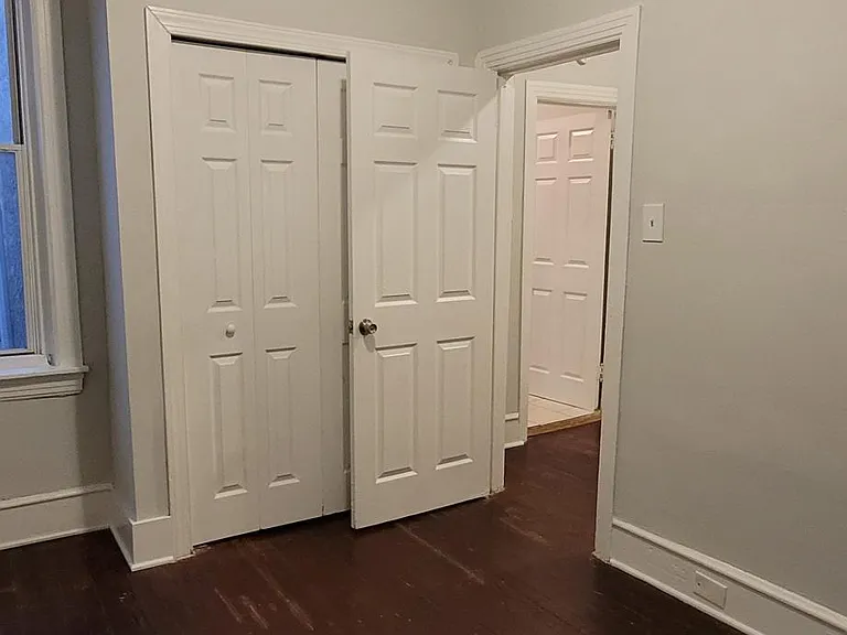 Bedroom with fairly decent closet space