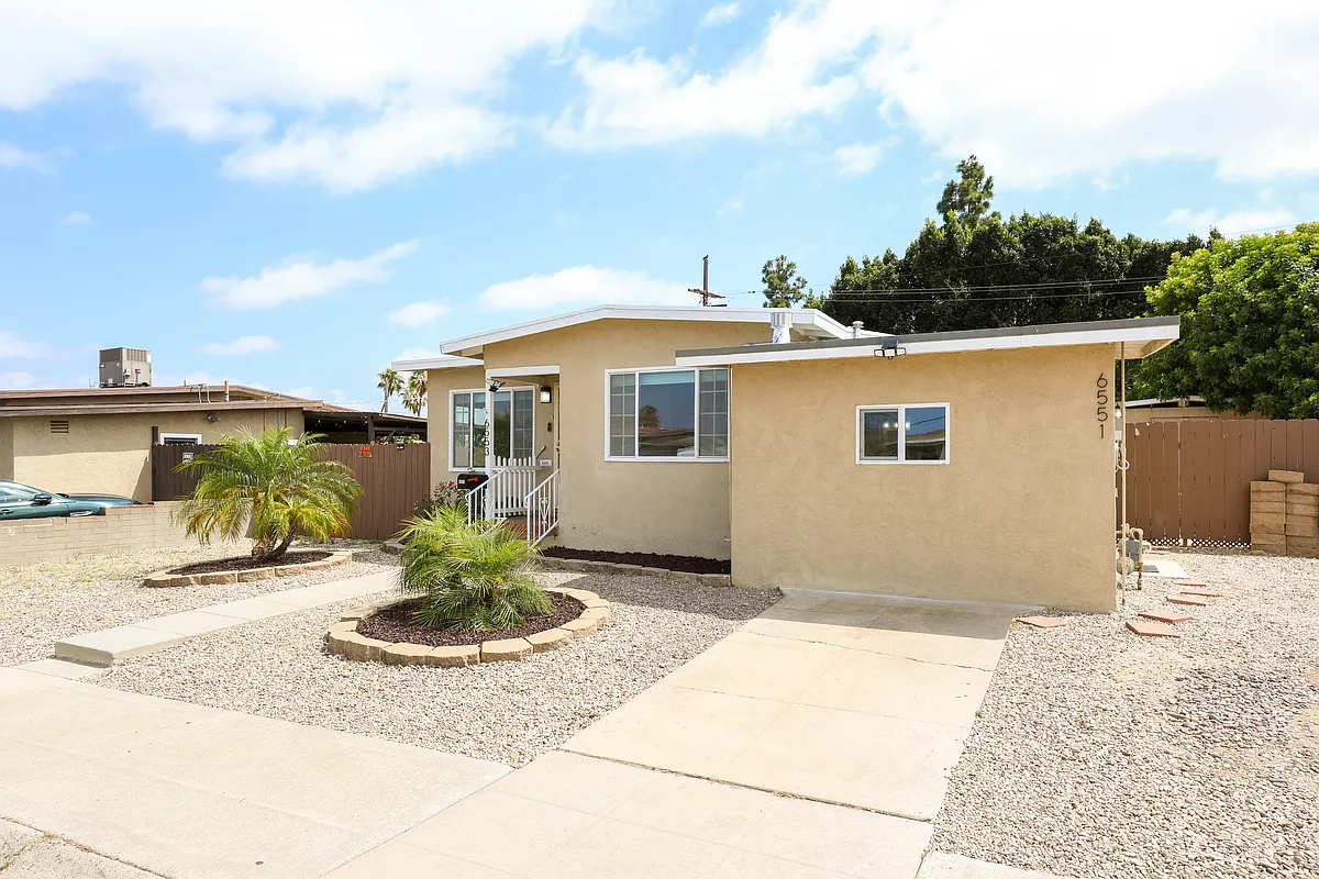 Unit on Right - 6551 Lemarand Ave