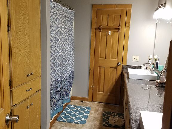 Jack and Jill bathroom upstairs