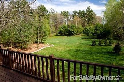 The back meadow
						:
						Deer, turkeys, and foxes are frequent visitors