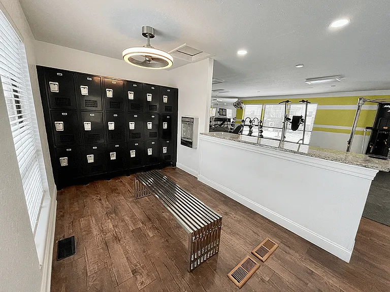 Store Your Items While You Work Out