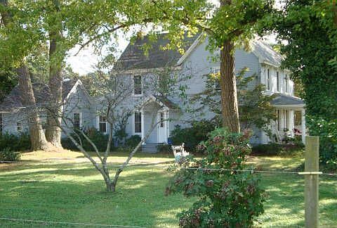 side entrance from pasture