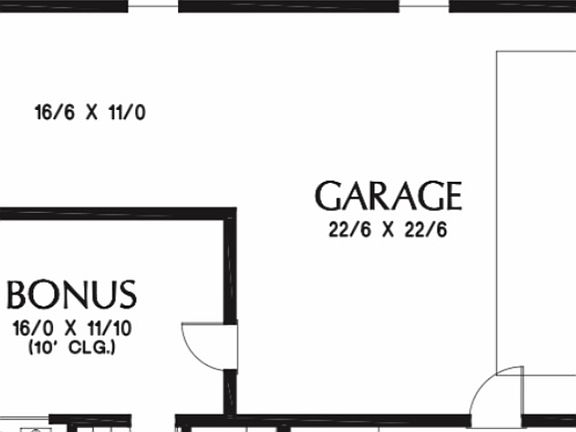 4Car Garage or 3&Bonus Space