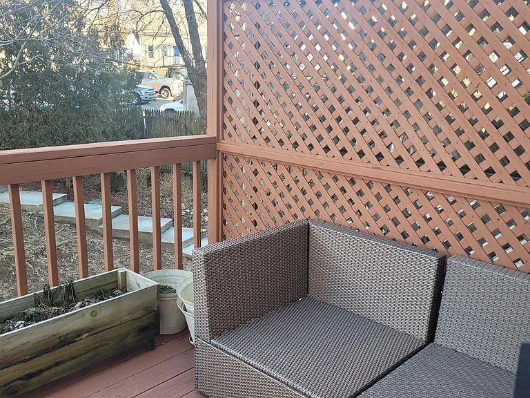 Large private deck!