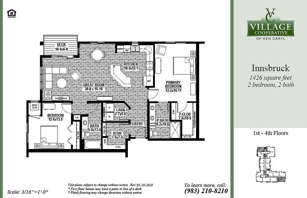Innsbruck Plan, Village Cooperative of Ken Caryl (Active Adults 62+) — Deer Creek Golf Club
