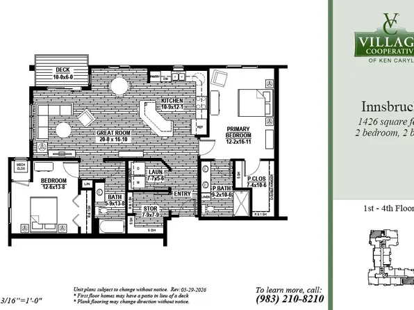 Innsbruck Plan, Village Cooperative of Ken Caryl (Active Adults 62+)