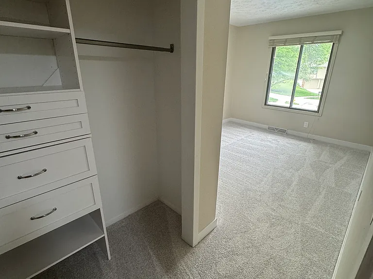 Bedroom closet.