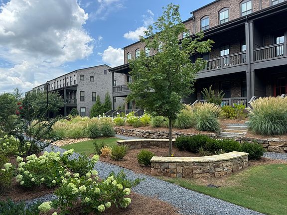 Common green space in front of the house