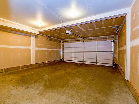Attached two car oversized garage