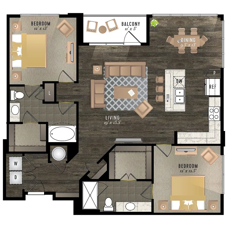 Floor plan B11