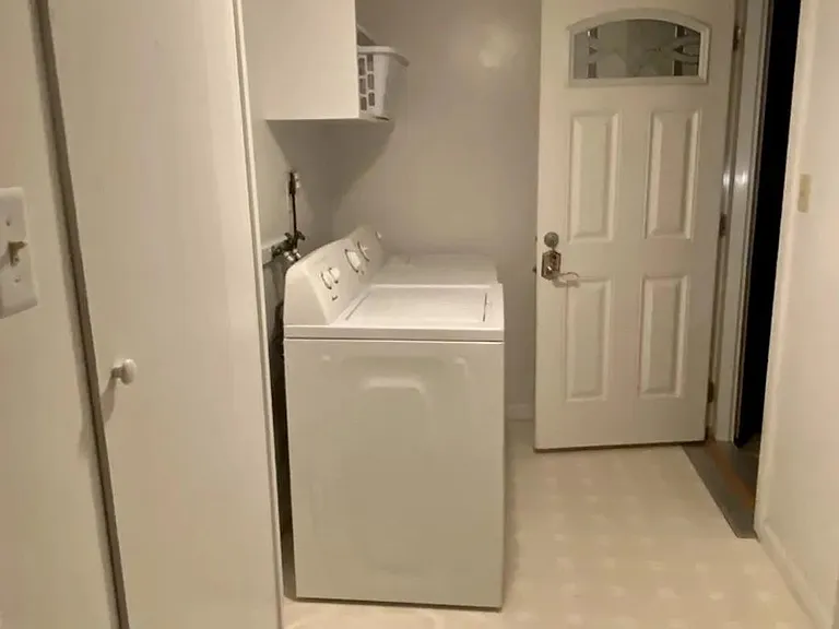 laundry/back door
